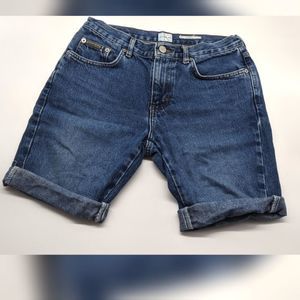 Calvin Klein Jeans Graber Bermuda Cut Off Shorts Sz 4